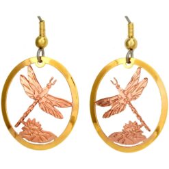 Handmade Dragonfly Jewelry Earrings