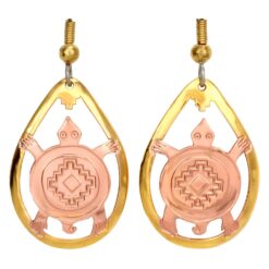 Handcrafted Turtle Earrings