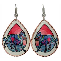 Jo Lynch Designed Wolf Earrings
