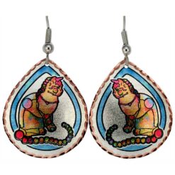Whimsical Sitting Cat Earrings