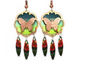 Cut Out Butterfly Earrings