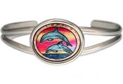 Dolphin Jewelry, Wire Dolphin Bracelets