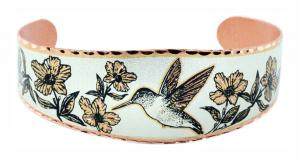 Handmade Hummingbird Copper Bracelets