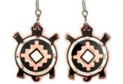 Handmade Turtle Jewelry Unique Turtle Earrings