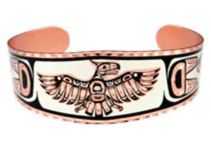 Northwest Native American Jewelry Haida Thunderbird Bracelets