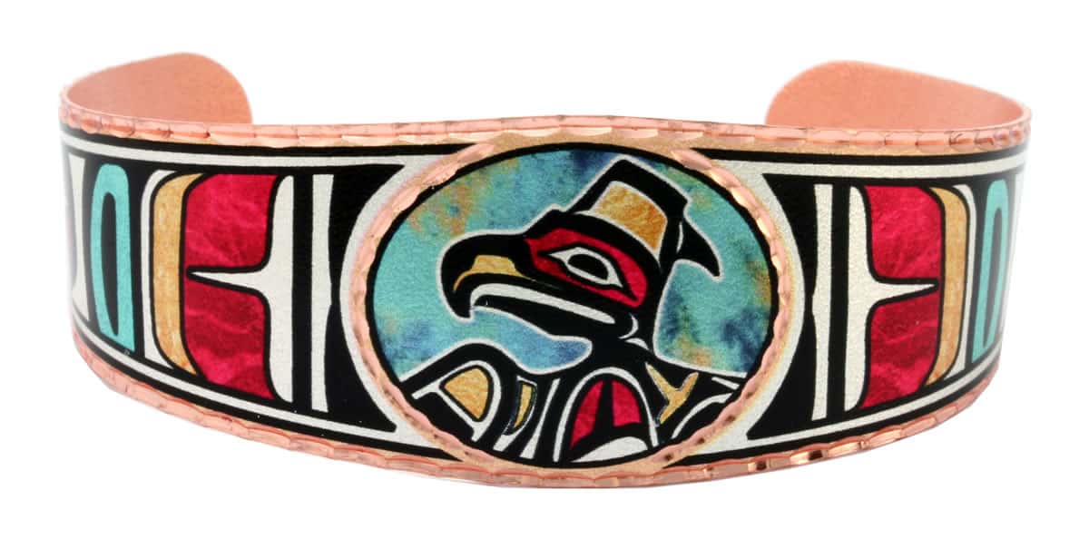Pacific Northwest Indian Eagle Bracelets, NW Native Jewelry