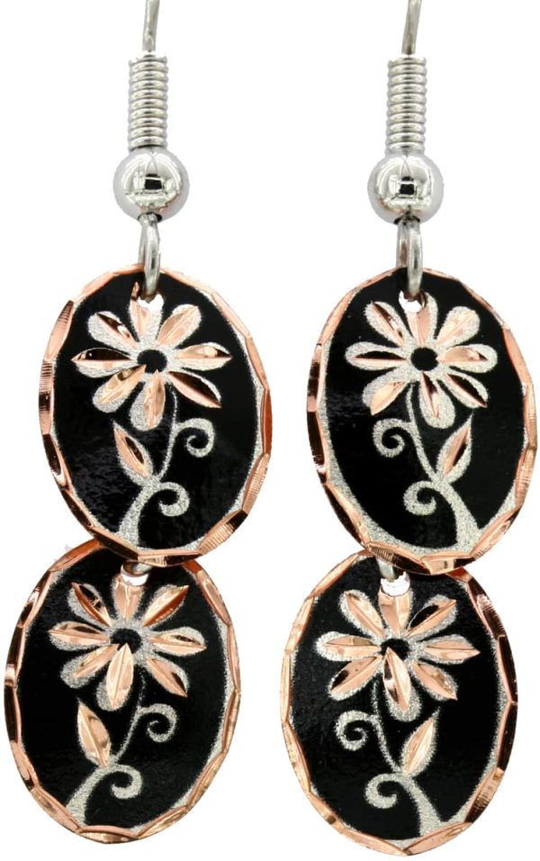 Dangle Flower Earrings