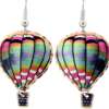 Hot Air Balloon Jewelry, Dangle Earrings