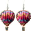 Colorful Hot Air Balloon Earrings Colorful Hot Air Balloon Earrings