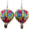 Hot Air Balloon Earrings Designed by Lynn Bean