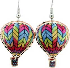 Hot Air Balloon Earrings Designed by Lynn Bean