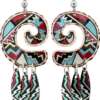 SW Native Indian Dangle Earrings
