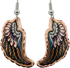 Eagle Wings Copper Earrings
