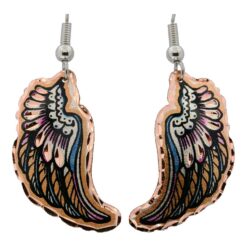 Glorious Copper Eagle Wings Earrings