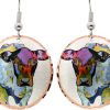 Colorful Cow Earrings