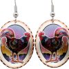 Rooster Earrings