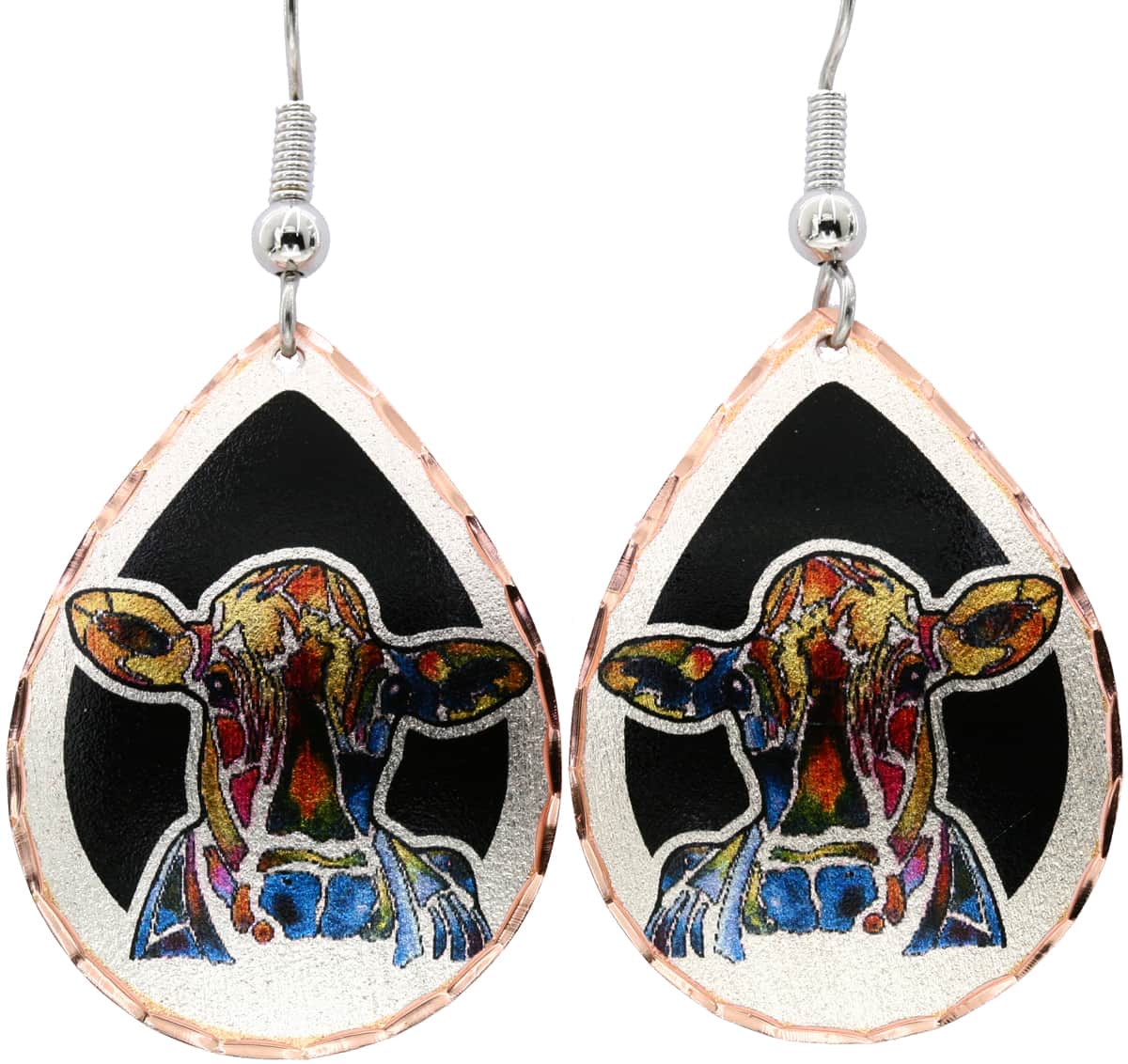 Farm Animal Jewelry Cow Earrings Farm Animal Jewelry Cow Earrings