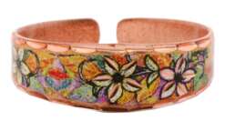 Flower Handmade Copper Rings