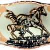 Horse and Foal Bracelet Filigree Inspired