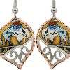 Cutout Native Buffalo Earrings Cutout Native Buffalo Earrings