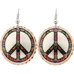 Peace Sign Earrings