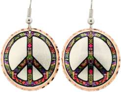 Peace Sign Earrings