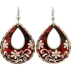 Teardrop Daisy Earrings