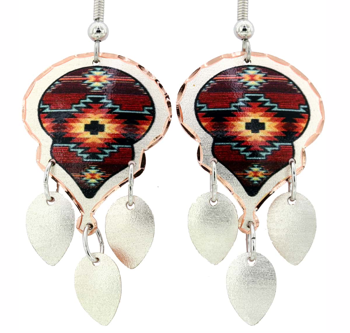 Copper SW Native Earrings Copper SW Native Earrings