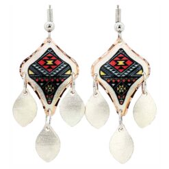 SW Native Earrings with Teardrop Dangles