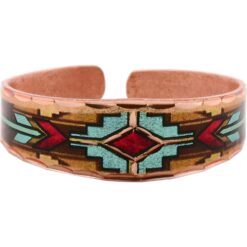 Native Rings Handmade in Turquoise and Burgundy Colors