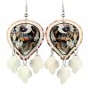 SW Native Pueblo Art Dangle Earrings