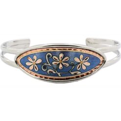 Blue Color Flower Bracelet