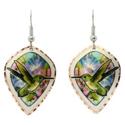 Colorful Hummingbird Earrings