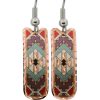 Rectangular Handmade Native Earrings