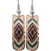 Rectangular Shape Native Earrings