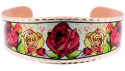 Red and Yellow Roses Bracelet