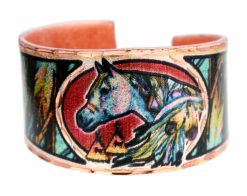 Spirit Horse Copper Rings