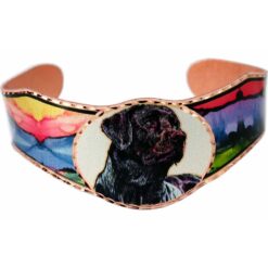 Unique Dog Jewelry, Black Lab Bracelets