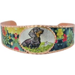 Sitting Dachshund Bracelet