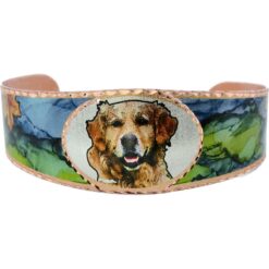 Dog Jewelry Handmade Golden Retriever Bracelet