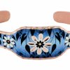 Blue Background Flower Bracelets