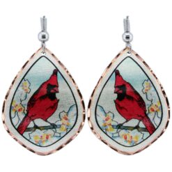 Cardinal Earrings, Bird Jewelry