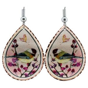 7 Best Nature-Inspired Jewelry Gifts for Bird Lovers - Bird Jewelry, Chickadee Earrings Alternative Text:Handmade copper Chickadee earrings - 7 Best Nature-Inspired Jewelry Gifts for Bird Lovers