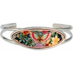 Colorful Butterfly Wire Bracelet