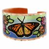 Colorful Monarch Butterfly Rings