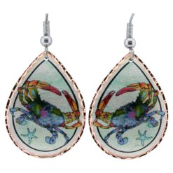 Blue Crab Earrings Designed by Jo Lynch