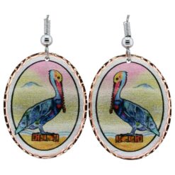Unique Artistic Jewelry, Pelican Earrings