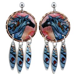 Horse Dangle Earrings by Jo Lynch