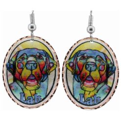 Lab Dog Earrings
