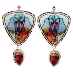 Poodle Dog Earrings